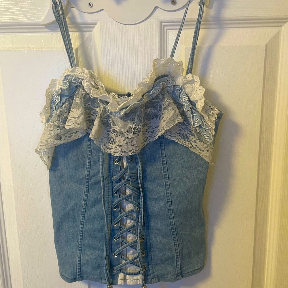 Denim top 160/84A